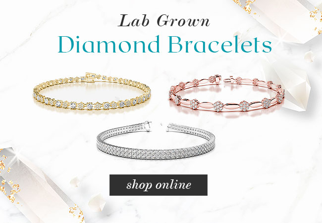 Lab Grown Diamond Bracelets